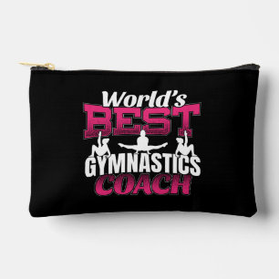 Pochette À Accessoires Meilleur entraîneur de gymnastique féminine au mon