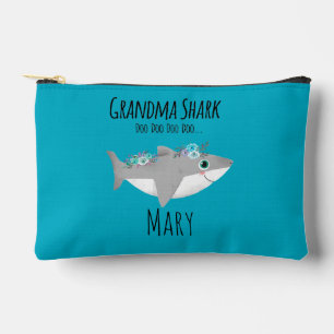Pochette À Accessoires Mère-grand Requin personnalisé Doo Doo Doo