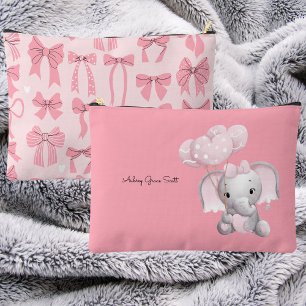 Pochette À Accessoires Mignon Ruban Rose Élégant Bébé Fille