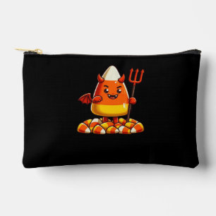 Pochette À Accessoires Mignonne Halloween monstre de maïs bonbon
