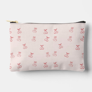 Pochette À Accessoires Minimalisme de contour de cerise
