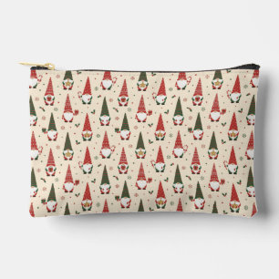 Pochette À Accessoires Modèle de fête de gnome de Noël