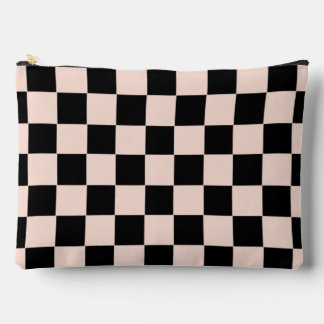 Pochette À Accessoires Moderne à carreaux