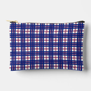 Pochette À Accessoires Modes bleu blanc rouge Motif