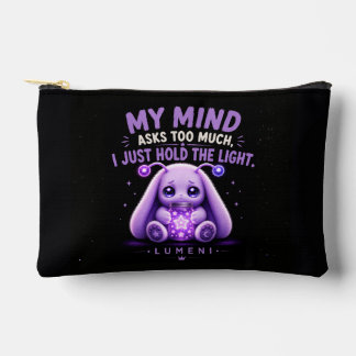 Pochette À Accessoires Mon esprit en demande trop