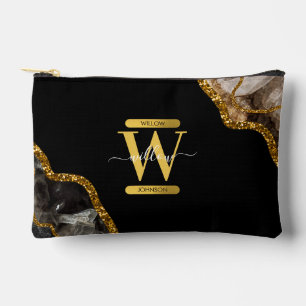 Pochette À Accessoires Monogramme de la Parties scintillant de la géode d