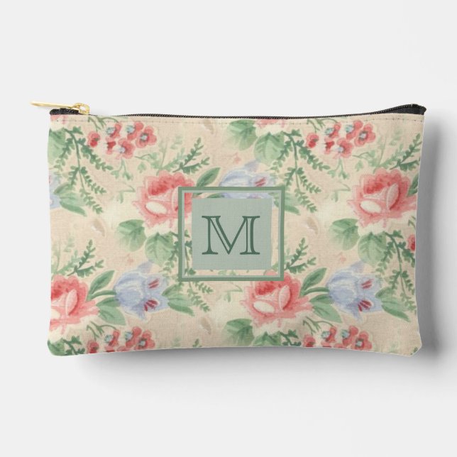 Pochette À Accessoires Monogramme Vintage rose clair (Recto)