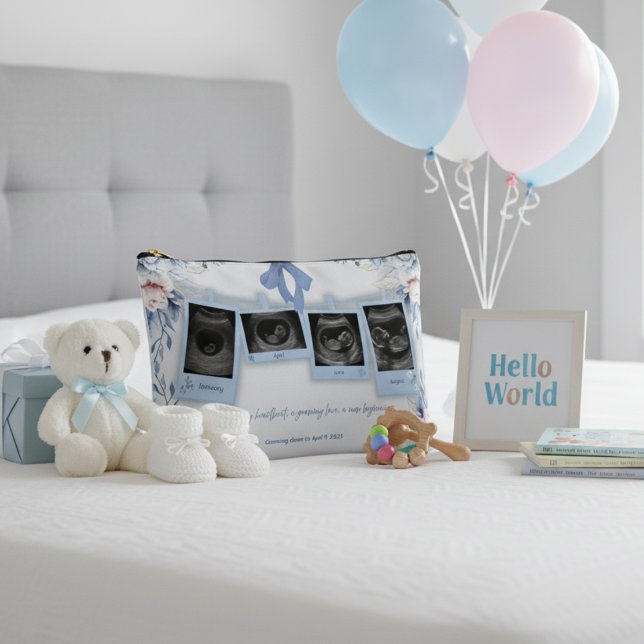 Pochette À Accessoires Mother to Be Floral Soft Pastel (Créateur téléchargé)