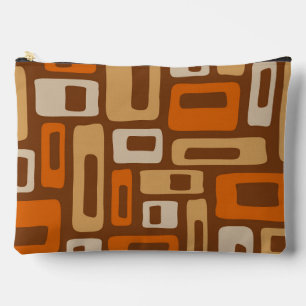 Pochette À Accessoires Motif Abstrait moderne rétro du milieu du siècle