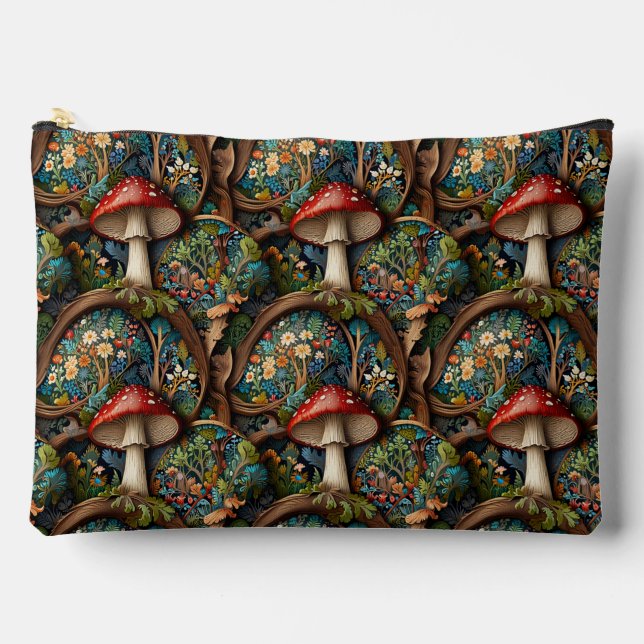 Pochette À Accessoires Motif bohème élégant rétro (Recto)