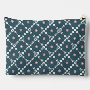 Pochette À Accessoires Motif Carré Pearl