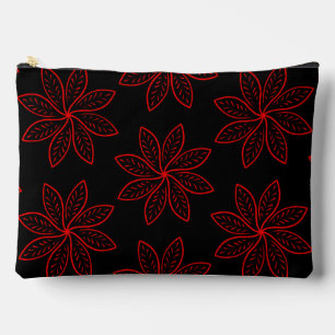 Pochette À Accessoires Motif criminel sur noir