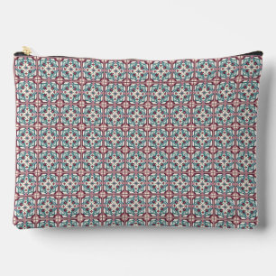 Pochette À Accessoires Motif de carreaux de Bourgogne