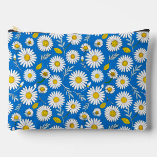 Pochette À Accessoires Motif de fleur de marguerite