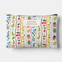 Motif de fruits à l'aquarelle Nourriture Été Perso