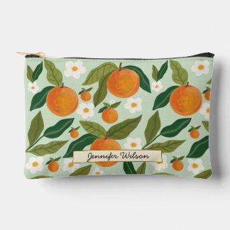 Pochette À Accessoires Motif de jardin de citron isolé