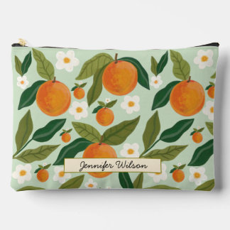 Pochette À Accessoires Motif de jardin de citron isolé