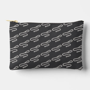 Pochette À Accessoires Motif de laisse de chien stylisé