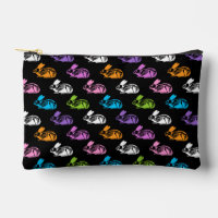Motif de lapin squelette
