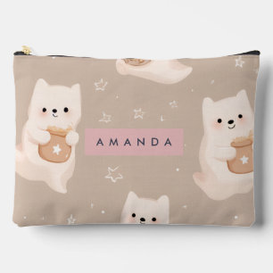 Pochette À Accessoires Motif de marionnettes Pastel Cute personnalisé