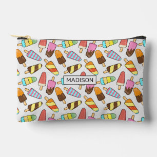 Pochette À Accessoires Motif de Popsicles de crème glacée