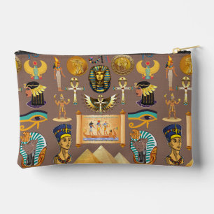 Pochette À Accessoires Motif de symbole hiéroglyphique ancien égyptien