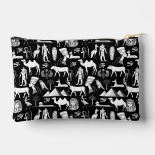 Pochette À Accessoires Motif de symbole hiéroglyphique de l'Égypte ancien