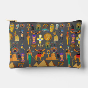 Pochette À Accessoires Motif de symbole hiéroglyphique égyptien pharaon