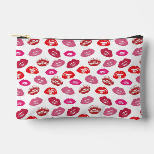 Pochette À Accessoires Motif des lèvres