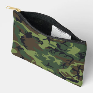Pochette À Accessoires Motif du Camouflage Vert, Motif militaire, Armée