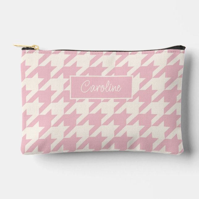Pochette À Accessoires Motif élégant Dusty Rose rose rose pâle (Recto)