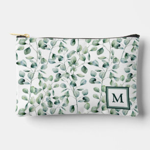 Pochette À Accessoires Motif Eucalyptus aquarelle
