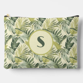 Pochette À Accessoires Motif feuille d'aquarelle Eucalyptus