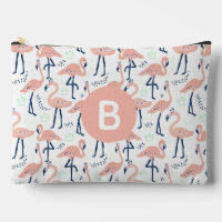 Motif flamand princesse tendance Monogramme rose