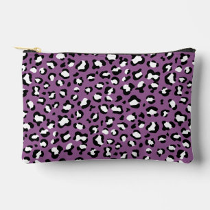 Pochette À Accessoires Motif léopard, Spots léopards, Leopard pourpre