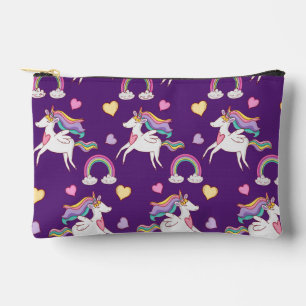 Pochette À Accessoires Motif Licorne Drôle Magique Cheval Mignon
