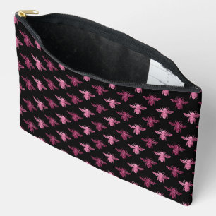 Pochette À Accessoires Motif Queen Bee