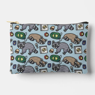 Pochette À Accessoires Motif Raccoon