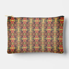 Pochette À Accessoires Motif rouge et noir
