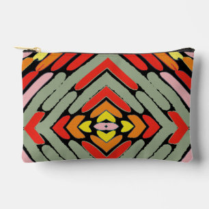 Pochette À Accessoires Motif tribal sud-ouest artistique