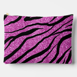 Pochette À Accessoires Motif Zebra Stripes