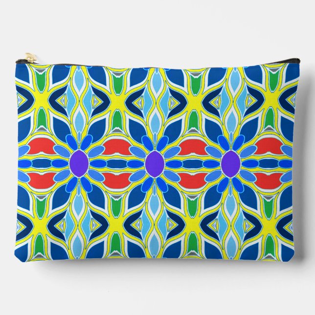 Pochette À Accessoires Multicolor classic trendy makeup accessory pouch (Recto)