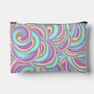 Pochette À Accessoires Multicolor Swirls Pattern Small