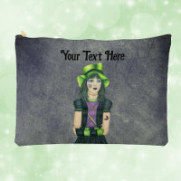 Mystérieux Goth Girl Tattoos Green Casquette Grung