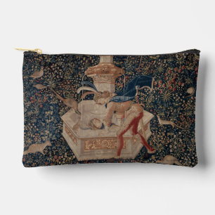 Pochette À Accessoires Narcisse au Puits, Tapisserie Médiévale