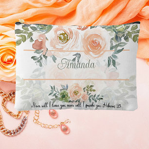 Pochette À Accessoires Ne vous quitte jamais personnalisé floral