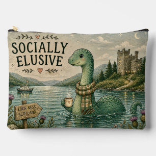 Pochette À Accessoires Nessie insaisissable socialement Cryptide cosy Loc