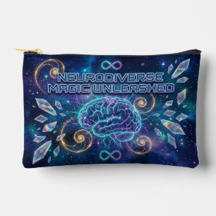 Pochette À Accessoires Neurodivergent Cosmique TDAH Autisme Cadeau Tendan