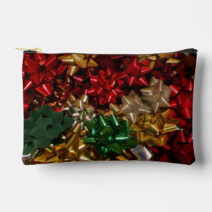 Pochette À Accessoires Noël Bows colorés Festive vacances