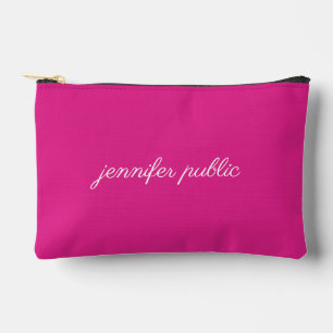 Pochette À Accessoires Nom De La Typographie Personnalisée Ou Modèle De T